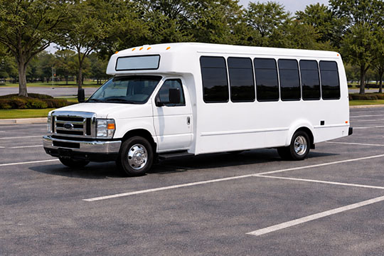 20-passenger minibus available for charter in Melbourne, FL