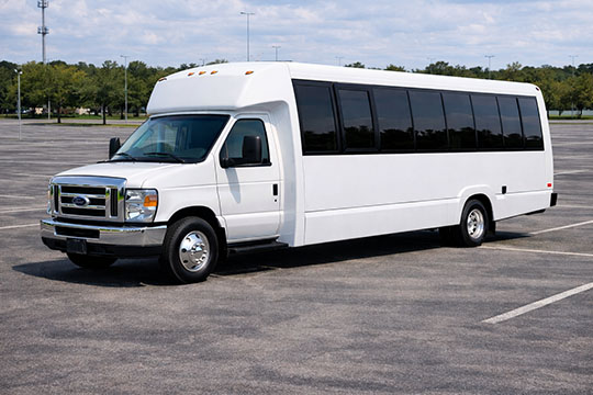 25-passenger minibus available for charter in Melbourne, FL